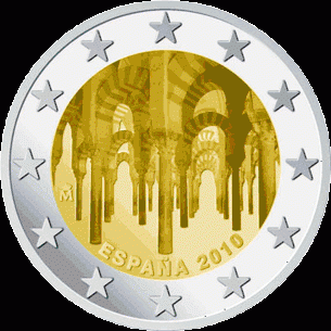 Spanje 2 euro 2010 Cordoba UNC